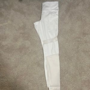 Athleta yoga leggings white
